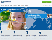 Tablet Screenshot of globallab.org